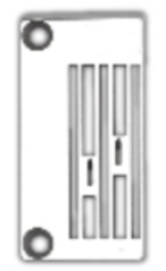 SIRUBA U712, U712/FSR Игольная пластина (E5827)